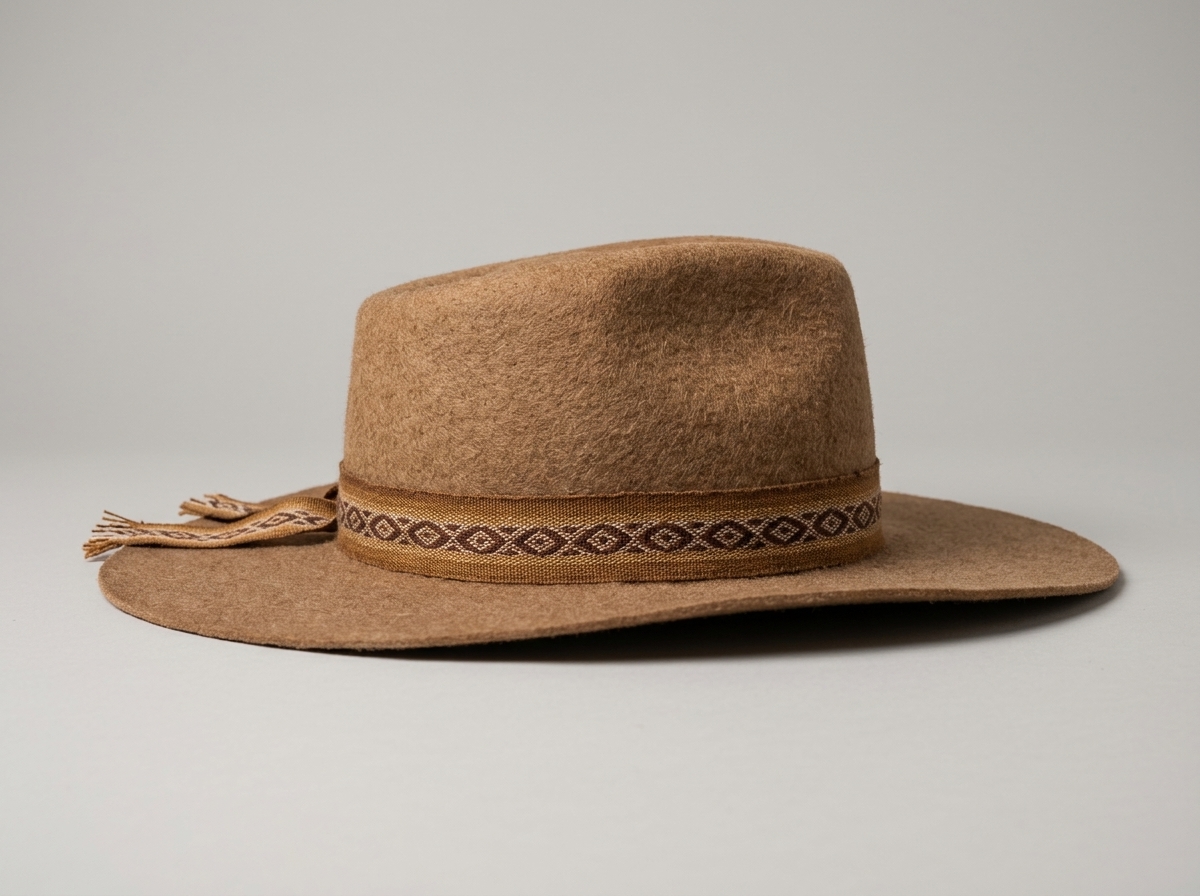 Sombrero Espinar Heritage de Alpaca – Marrón Vicuña Unisex - Imagen 2